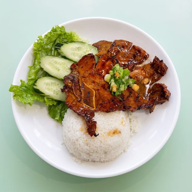 Cơm Sườn Nướng.