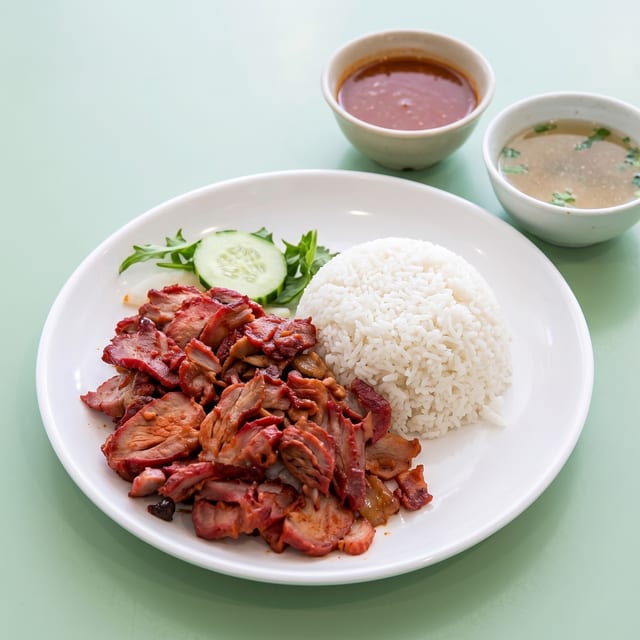 Cơm Gà Xào Xả Ớt.
