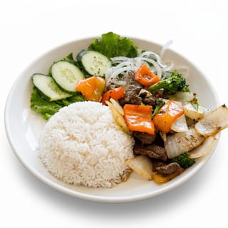 Cơm Bò Xào Lúc Lắc